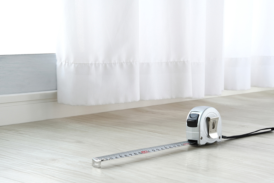 一人でできる! カーテンサイズの測り方